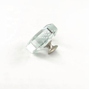 Tirador de Cristal Transparente en Forma de Barra de Níquel para Cajones de Cocina Modernos, Tirador para Muebles y Armarios - Product Image 5