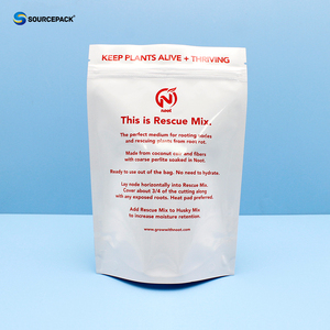 Bolsa de Embalaje Personalizada con Cierre Reutilizable para Mezcla de <span class=keywords><strong>Coco</strong></span> y Perlita para el Enraizamiento de Plantas - Product Image 4