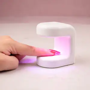 Nieuwe Mini 9W Led Nagellamp Oplaadbare Draagbare Flitslamp Uitharding Uv Led Gel Polijsten Nagellamp Enkele Nagellak Droger