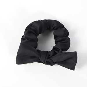 Wennan Thanh Lịch Rắn Màu Bowknot Scrunchies Tóc Tie 10Cm Đàn Hồi Tóc Ban Nhạc Tóc Phụ Kiện Cho Phụ Nữ - Product Image 3
