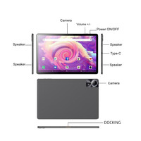 Tablet PC Android de 14 Pulgadas con Ocho Núcleos, Pantalla IPS de 1920x1200, Uso Comercial, 6 GB de RAM, 256 GB de Almacenamiento
