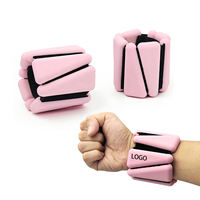 Accessoires de Pilates en gros : Poids de cheville et de poignet réglables en silicone, personnalisables avec logo, pour l'exercice