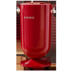 Making Flip Top Trash Can Cylindrical Wheeled Portable Indoor Waste Bin - Product Image 5