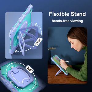 <span class=keywords><strong>Housse</strong></span> de <span class=keywords><strong>protection</strong></span> rigide en silicone antichoc hybride avec anneau de support de béquille pour <span class=keywords><strong>iPad</strong></span> <span class=keywords><strong>Pro</strong></span> 13 11 2024 - Product Image 4