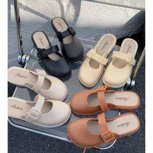 Pantofole da donna comode in gomma per Days-WLO01 di pioggia zoccoli e muli - Product Image 1