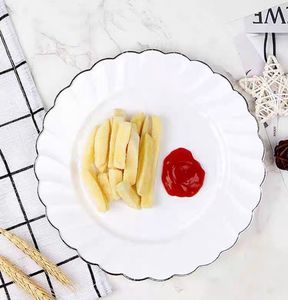 Bán Sỉ Đĩa Nhựa Trong Suốt Cổ Điển Đĩa Nhựa Tiệc Chất Lượng Cao Đĩa Tiệc Tròn Bằng Nhựa Thanh Lịch - Product Image 5