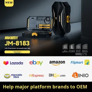 New JM-8192 180 In1 Magnetic <b>Screwdriver</b> <b>Set</b> With Hard Case Hand Operated OEM Bits for Mobile Phones & Electronics JM-8192 180-i - Product Image 4