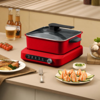 Plug In Chauffage Multifonction Mini Portable Maison Cuisine Cuisson Hotpot Électrique Hot Pot