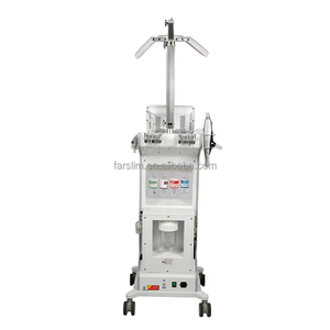 เครื่องทำทรีทเมนต์หน้าแบบตั้งพื้น 10 in 1 ผลิตจากสแตนเลส พร้อมฟังก์ชั่นออกซิเจน, ไมโครเดอร์มาเบรชั่น, TDA, EMS สำหรับทำความสะอาดผิวหน้า ลำคอ และผิวกาย - Product Image 5