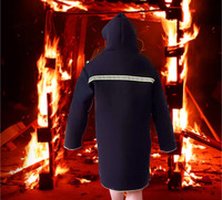 Couverture d'urgence anti-feu à couverture étendue, cape d'évacuation en matériau non tissé en fibre de carbone, ignifuge, haute température, pour voiture et garçons