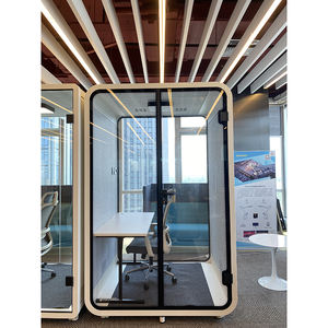 Cabines de Privacidade Portáteis Modernas com Teto Alto, Silenciosas, para Trabalho, Cabine Acústica para Escritório e Reuniões - Product Image 6