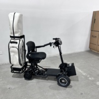Scooters de mobilité pliables solides et robustes, faciles à utiliser, voiturette de golf électrique à moteur électrique détachable à 4 roues