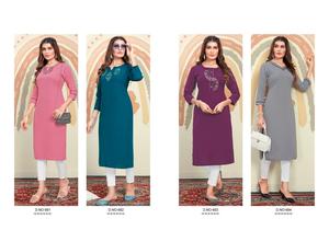 Fashionable Cotton Kurti for <b>Women</b> with Adjustable Fit Modern Stylish Design Perfect for Daily Casual and Comfortable <b>Wear</b> - Product Image 5