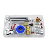 Kit d'accessoires pour outils pneumatiques de 20 pièces avec pistolet à air comprimé et perceuse OEM personnalisable