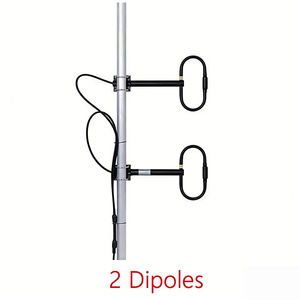 <span class=keywords><strong>Antena</strong></span> Yagi UHF <span class=keywords><strong>de</strong></span> Alta Ganancia con 4 Dipolos, 400-470MHz, 4 Bahías, con Divisor <span class=keywords><strong>de</strong></span> Potencia <span class=keywords><strong>de</strong></span> Cavidad y Cables - Product Image 2