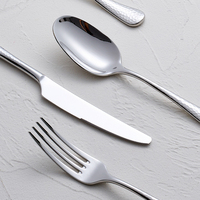High Quality 304 Stainless Steel Flatware Set Luxury Gold Cutlery for Restaurants and Hotels Bulk Supply for Dining Use