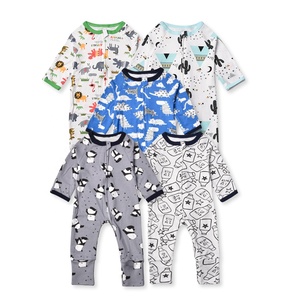En Stock: Pelele de Algodón para Bebé con Bonito Estampado, Manga Larga para las Cuatro Estaciones, Pijama para Niños y Niñas - Product Image 1