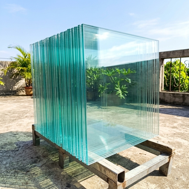 Toughened Safety Glass Manufacturer 6mm 8mm 10mm Tempered Glass for Greenhouse