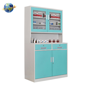 Bệnh viện hiện đại và tủ thuốc nha khoa với bàn xử lý đồ nội thất bằng thép bao gồm làm bằng kim loại - Product Image 4