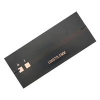 Mini panneau de chargeur solaire 6V avec lumières LED 2.5W 2.2W 2W 5.5V 5V 400mA PCB polycristallin bricolage jouets solaires de type N