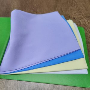 Tissu en polyester doux teint <span class=keywords><strong>Mumtaz</strong></span> toutes couleurs pour vêtements et robes féminines - Product Image 6