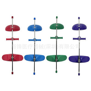 Dispositif de traction antérieur dentaire OEM rouge réglable à barre unique, type arche faciale orthodontique à axe central - Product Image 2