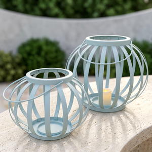 Manufacturers Trending Color Iron Hurricane <b>Candle</b> Holder Lantern Handmade for Home and Weddings Decoration - Product Image 2