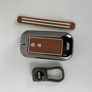 Bajo MOQ logo impreso aleación de zinc silicona para Suzuki <span class=keywords><strong>Baleno</strong></span> Jimny Swift Car Key Cover case Fob Protector Shell Metal - Product Image 6