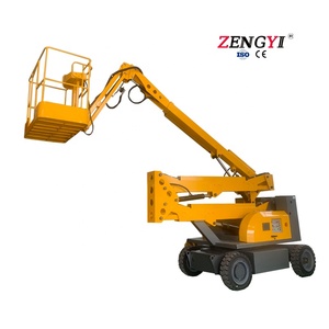 Plataforma Elevadora Hidráulica Móvil de Brazo Articulado, Elevador Industrial Autopropulsado Telescópico - Product Image 6