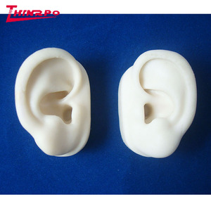 Earmold Silikon Lembut, Perhiasan, Perekaman Musik Audio, Earmold Fleksibel Telinga Model Ukuran Telinga Manusia - Product Image 2