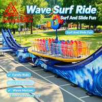 Équipement de divertissement aquatique de haute qualité Sanly Wave Surf Rides pour 18 personnes, certifié CE, pour parcs aquatiques
