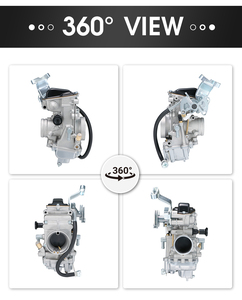 Carburateur à glissière plate série TM33-8012 pour DR350 KLX 250 TTR250 XR250 KLX250 KLX300 TTR25 250-300CC – Ensemble carburateur - Product Image 3