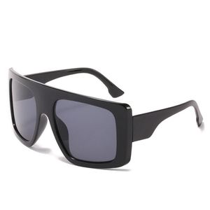 Lunettes de soleil carrées surdimensionnées à monture large, couleur bonbon, avec logo personnalisé, protection UV400, style bouclier, pour femmes – Meilleures ventes - Product Image 6