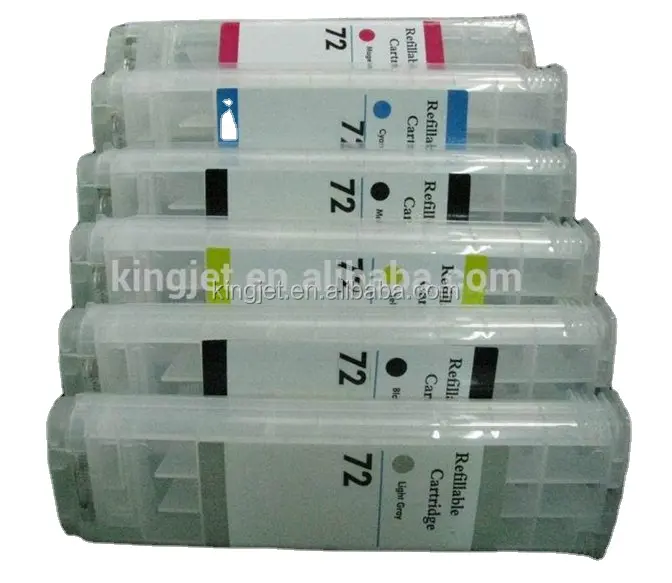 Refillable ink cartridge for HP design jet T610 T770 T790 T1100 Plotters