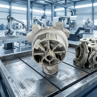 Pièces de machines de moulage au sable de résine de furane de coulée de métal de fonderie personnalisées marque Peng Xin acceptée OEM/ODM