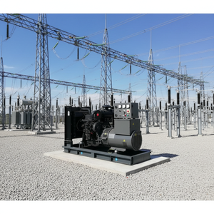 Générateur à châssis ouvert Taishan 80 kW 100 kVA à économie d'énergie, moteur monophasé/triphasé 380 V 50/60 Hz, alternateur 100 % cuivre, refroidissement par eau - Product Image 2