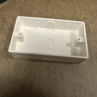 86 Type 33H Boîte de jonction en plastique ABS PVC de couleur personnalisée IP67 Évalué 86x86x33mm Options de montage du boîtier électrique pour circuit