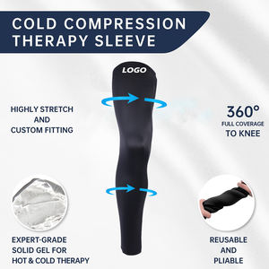 2026 Venta caliente logotipo personalizado precio de fábrica 8mm terapia fría y caliente recuperación muscular deporte Gel de hielo manga de pierna completa - Product Image 2