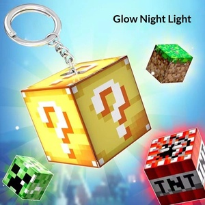 Llavero 3D Luminoso Creativo con Bloques de Construcción, Nuevo Colgante Único para Estudiantes que Brilla en la Oscuridad - Product Image 2