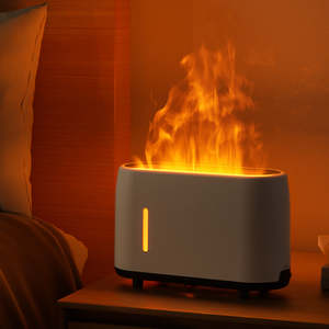 New Custom Flame Aromatherapy <strong>Diffuser</strong> Ultrasonic Mist Humidifier Simulation Flame Aroma <strong>Diffuser</strong> - Product Image 3