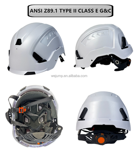 WEJUMP新入荷 ANSI規格 TYPE II CLASS E G C ABS工業用電気絶縁20KV安全ヘルメット（作業員用） - Product Image 3