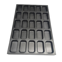 Petit moule à pain rectangulaire en acier alu antiadhésif, résistant au four, écologique, pour restaurants