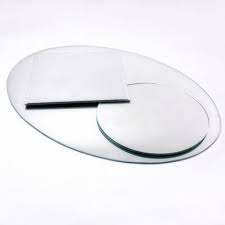 Espejo Ovalado de Cristal para Decoración de Mesa en Bodas y Fiestas, Centro de Mesa, Gran Venta <span class=keywords><strong>2019</strong></span> - Product Image 3