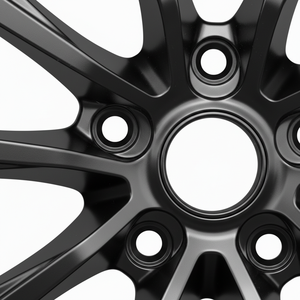 Rines de Aleación Forjados Personalizados de 5 Brazos en Negro Satinado y Gris Metálico para Mazda CX-5 y Tesla Model Y - Product Image 5