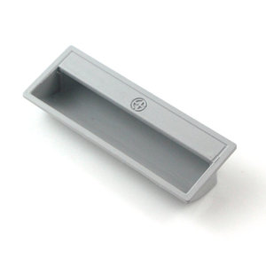 Poignée de tiroir encastrée en plastique ABS, rectangulaire, moderne et simple, pour meubles, modèle Ls711 - Product Image 4