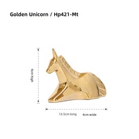 Figurines d'animaux en céramique miniatures créatives minimalistes modernes, petites décorations en porcelaine lisse, élégantes pour la décoration de bureau et de la maison