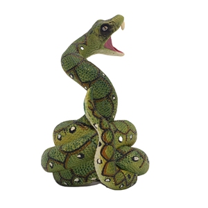 Estatua de simulación de PVC sólido al por mayor, modelo <span class=keywords><strong>Python</strong></span>, serpiente, Cobra, figuritas de animales, juguetes dirigidos a animales y colección de dinosaurios - Product Image 4