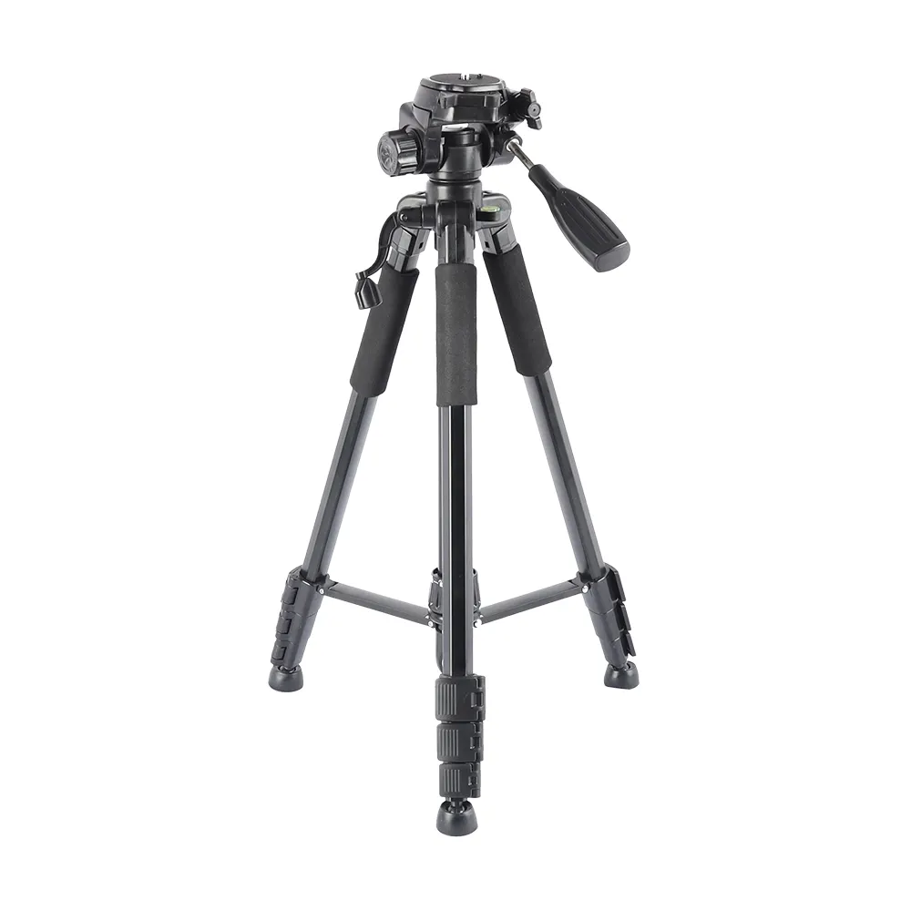 Professional Aluminum Live Streaming Photographic Camera Tripod For Digital DSLR Video Camera Ring Light Stand