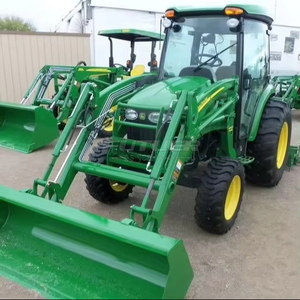 Tractor Usado <span class=keywords><strong>John</strong></span> <span class=keywords><strong>Deere</strong></span> 120 4x4 de 70HP con Motor y Bomba, Alta Productividad, Implementos Completos a Buen Precio - Product Image 1
