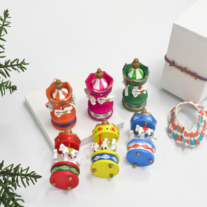 ของตกแต่งโต๊ะหมุนไม้ ของประดับตกแต่งคริสต์มาส ของขวัญสำหรับตกแต่งในเทศกาล - Product Image 3